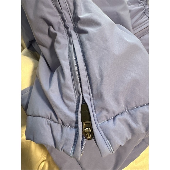 LLBean Kids Snowsuit Size 10 Lavender Fleece Pockets Winter Skiing Sledding - Picture 11 of 12